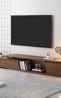 ساخت انواع میز تی‌وی (TV Wall) مطابق طرح شما کرمان