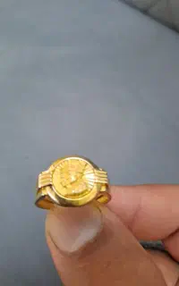 انگشتر طلا مردانه