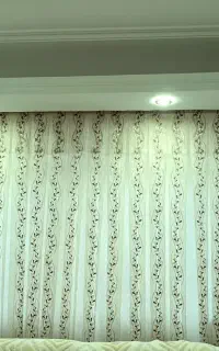 پرده پذیرایی و اتاق خواب