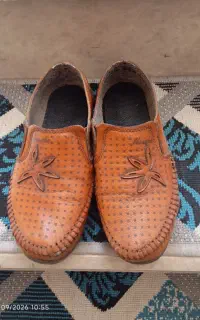 کفش چرم طبیعی سایز ۳۹