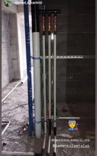کارگر ساده جهت لوله کشی گاز و آتشنشانی