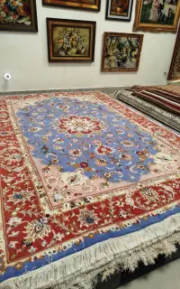 فرش دستباف 6 متری کاشمر جفت