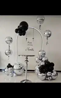 تشریفات وبادکنک آرایی گل آرایی حسن قلیان