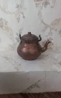 قوری و پارچ مسی