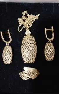نیم ست طلا
