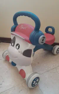 بیبی واکر سه کاره طرح گاو کلاه دار Toyofun