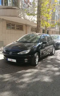 خودرو 206 تیپ ۵ تمیز و سالم