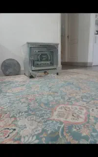 تنور گازی دو سینی و یک ساچ نو و استفاده نشده