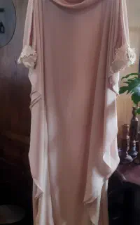 پیراهن شب سایز ۳۶ - ۳۸ و ۴۰، به رنگ کالباسی