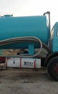 تخلیه چاه آبرسانی لجن کش15000لیتری