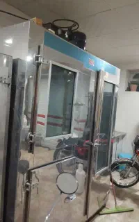 یخچال فریزر و مرغ گردان