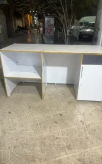 میز کار دسته دوم ابعاد ۲*۸۰ در ارتفاع ۱ متر