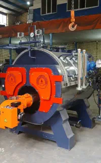 دیگ بخار دو تن سه پاس