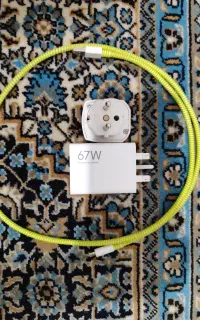 شارژر ۶۷ وات اصلی شیائومی فابریک سرجعبه+کابل ومبدل
