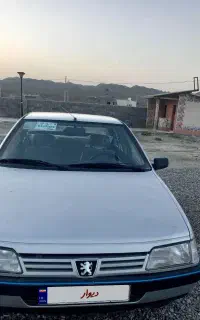 پژو ۴۰۵ نقره ای