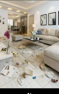 نظافت منزل راه پله پارکینگ