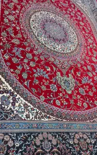 فرش کار کرده در حد نو