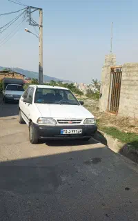 پراید بی رنگ مدل ۹۲