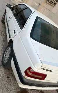 پژو 405 SLX TU5 مدل 1395 سفید / رینگ اسپرت