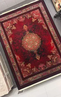 فرش لامین کاشان ۱۲متری لاکی