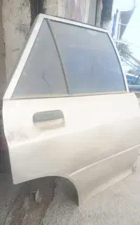 درب پراید رنگ بژ
