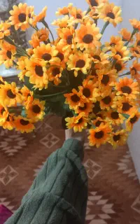 گل مصنوعی آفتابگردان
