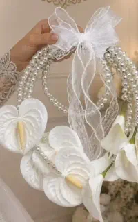 ساخت انواع دسته گل عروس جدید