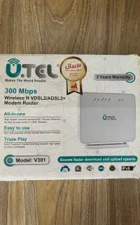 مودم utel (vdsl + adsl)