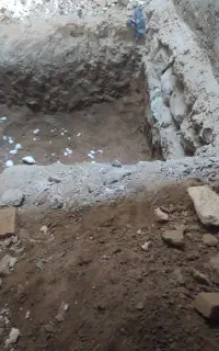 چاه کن و تخریب ساختمان ، چاله آسانسور