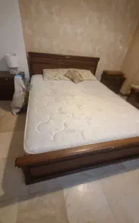 تخت چوب گردویی  برند رز