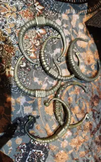 شش عدد خلخال قدیمی و انتیک