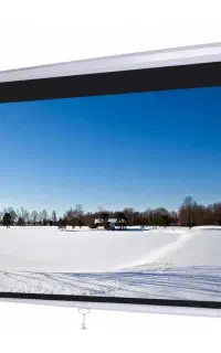 پرده نمایش دستی پروژکتور اسکوپ 180x180 زیر قیمت