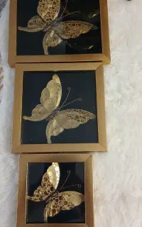 تابلو دیواری طرح پروانه