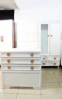 سرویس تخت کمد کودک مدل پرینا