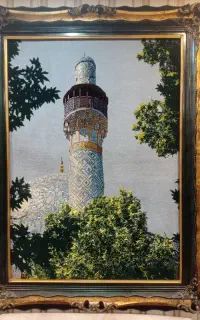 تابلو فرش مسجد اصفهان
