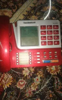 تلفن رومیزی تکنیکال مدل TEC5840 با دستگاه