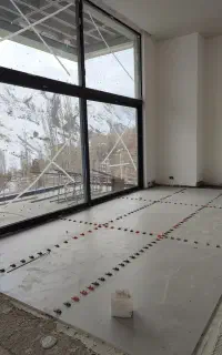 کاشی وسرامیک نصب درب موزاییک سیمان کاری سنگ کار