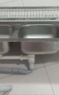 سینک ظرفشویی همراه آبچکان