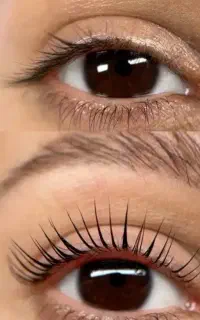 مدل برای لیفت مژه فقط ۲۰۰