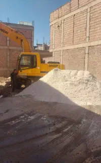 عملیات خاکبرداری تخریب شفته