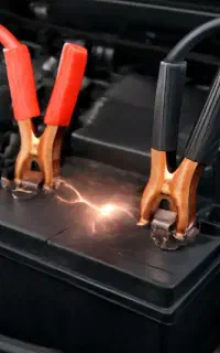 باطری سازی و باطری فروشی  دیاگ  درب مغازه