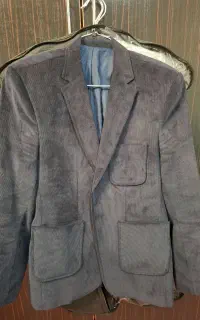 کت مخمل کبریتی مردانه