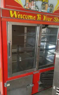 یخساز دو عددفر بخاری سالنی  کباب زن یخچال ایستاده