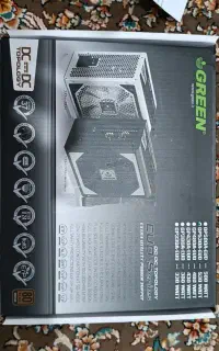 پاور گرین ۵۳۰ وات با جعبه و گارانتی و گرافیکgt1030