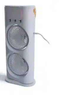 پنکه شارژی و برقی   دو فن خنک و مه پاش