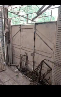 درب حیاط سه لت مناسب باغ