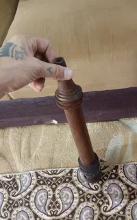 قلیان سرخه قد52سانت
