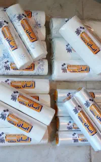 تولید و فروش سفره یکبار مصرف ،کیسه فریزر و زباله