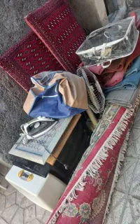 اتو پنکه تلویزیون فرش ولوازم دیگه