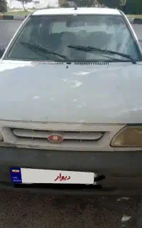 پراید مدل ۸۸سفید